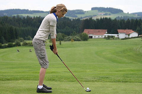 Golfen im Bayerischen Wald